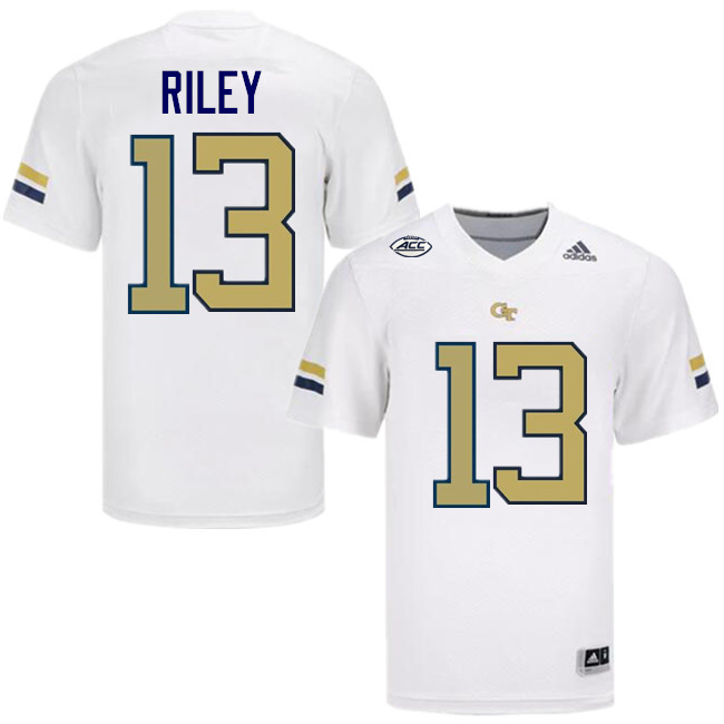 Savion Riley Georgia Tech Jerseys,Georgia Tech Yellow Jackets College Football Uniforms-White Savion Riley Georgia Tech Jerseys,Georgia Tech Yellow Jackets College Football Uniforms-White